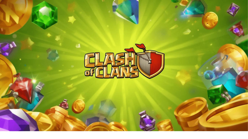 YouTube Thumbnail Earn Gems Fast in Clash of Clans