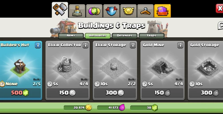 building and traps